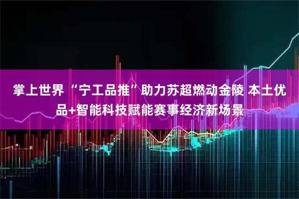 掌上世界 “宁工品推”助力苏超燃动金陵 本土优品+智能科技赋能赛事经济新场景